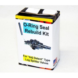 O-Ring Rebuild Kit Adjustable Detent Hydraulic Log Splitter Control Valve LVA1
