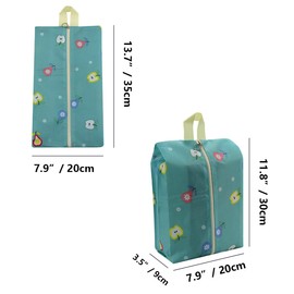 Shoe Bags, Waterproof Dustproof Shoe Bags for Travel or Home Storage, Shoe Bag with Drawstring for Men and Women, 8pcs Pattern 2, Organize bag