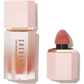 Sheglam Blush Líquido Color Bloom Larga Duración (Risky Business), 5.2 ml, 1 unidad