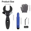 Ratcheting Pipe Cutter, Close Quarters Tubing Cutter 1/4"–7/8", Compact Copper