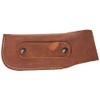 Old Bear Belt Case with Press Stud Leather Brown Large