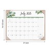 Large Desk Calendar 2025-2026 with Desktop Mat, Cabbrix Desk Pad