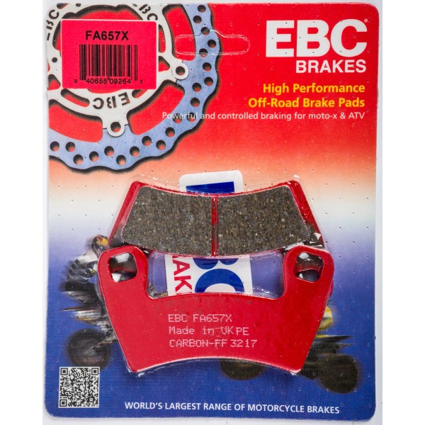 EBC 2016 Polaris RZR 900 Trail BRAKE PADS # EBCFA657X