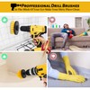 Aongray 4 Pack Drill Brush 1/4’ Power Scrubber Attachment Kit