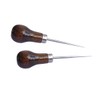 ZLKSKER (Pack of 2) Wooden Handle Scratch Awl for Leather