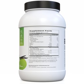 Plant Advent Premium Plant-Based Protein Powder - 100% Vegan, No Artificial Flavors, Gluten-Free and Dairy-Free (2 lbs, Vanilla Bean)