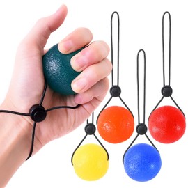 (5 Types Set) Hand Grip, Training Grip Ball, 5 Hardness Levels for Rehabilitation and Training, Hand Grip, Stress Relief, Grip Strength, Grip Strength, Grip Strength Recovery, Includes Drop Prevention