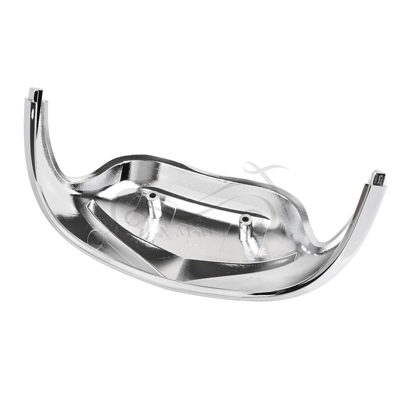 Unbranded Chrome Front Fender Mudguard Tip Trim For Harley Electra
