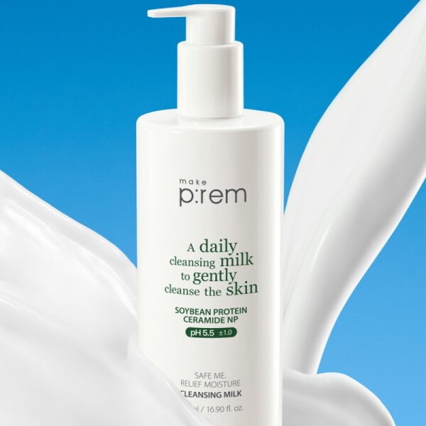 Makeprem Repurchase Item/Hypoallergenic/Mildly Acidic Moisture Cleansing Milk 200ml GIFT (