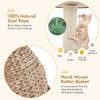 PETSITE Modern Cat Tree Tower, Paper Rope Natural Bowl Shaped