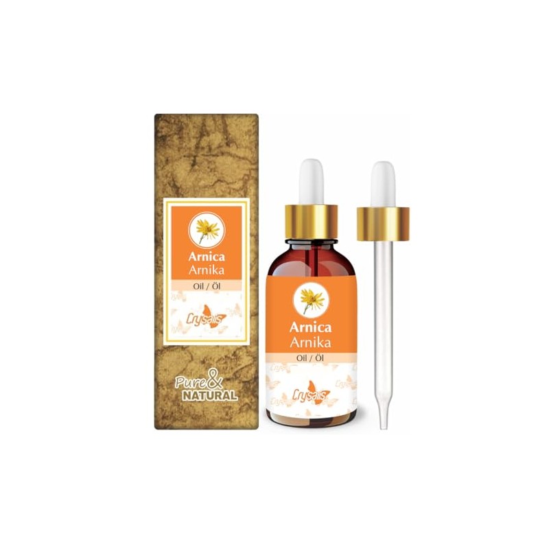Crysalis Arnica (Arnica Montana) Oil - 100ml/3.38 Fl oz