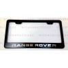 Laser Engraved Etched Range Rover Stainless Steel License Plate Frame