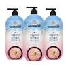 LG생활건강 Organist Himalayan Pink Salt Body Wash with Mint Scent 900g X 3