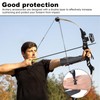 PHMING 2 Pieces Arm Guards Archery Double Layer Design Sports