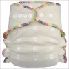 ECOABLE Baby Hemp Night Fitted Cloth Diaper, One Size -