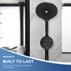 MakeFit Dual Handheld Shower Head Combo, 2-in-1 Rain Shower Heads