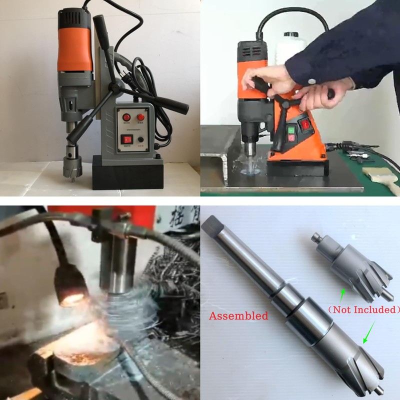 Ring Cutting Shaft, Weldon MT3 Shank to 3/4", Drill Press