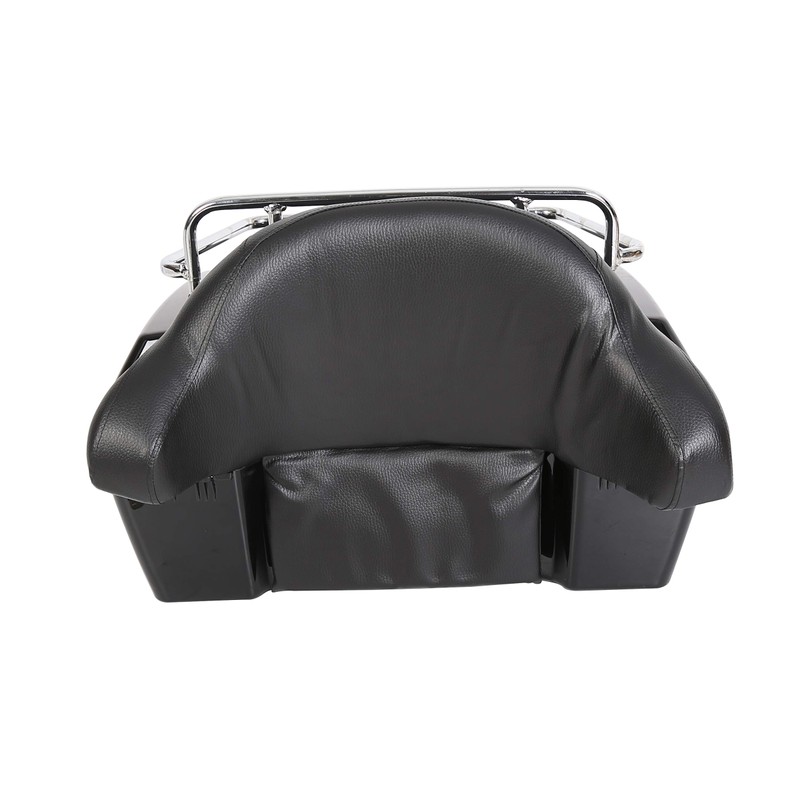 KUAFU Motorcycle Trunk Compatible with Harley Honda Yamaha Suzuki Cruiser