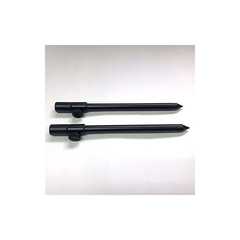 2 x 20-30cm Black Carp Coarse Ali Aliminium BankSticks Bank