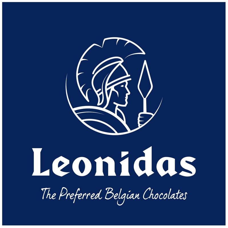 Leonidas House Tin Gift Box, 550g, Two Beautiful Colours (White)
