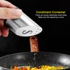 Stainless Steel Condiment Container Pot Seasoning Box Set Spice Pepper