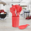 MegaChef Tool Cookware Utensil Set, 12 Piece, Red