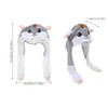 EXCEART Hat, Hamster, Movable Ears, Funny, Cosplay, Halloween, Headwear, Cap,