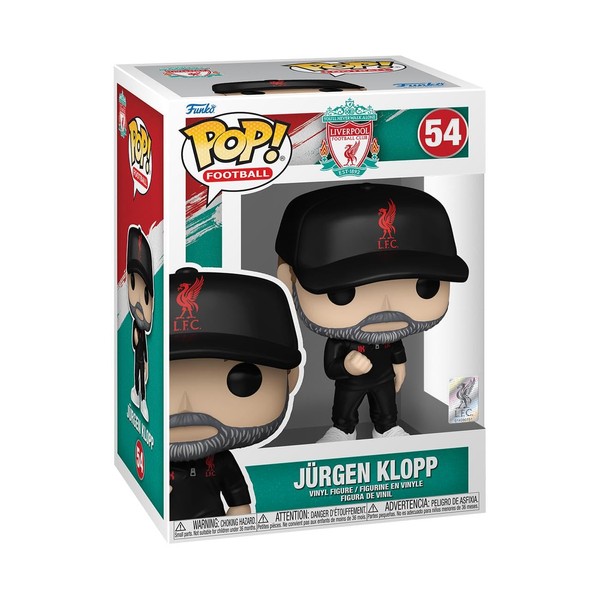 Funko POP! Soccer: Liverpool FC - Jurgen Klopp - Collectable Vinyl Figure - Gift Idea - Official Merchandise - Toys for Kids & Adults - Sports Fans - Model Figure for Collectors and Display