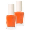 Facet Celeb Nail Color Polish, 27 Party Orange, 7g, 2 pieces / 파셋 셀럽 네일컬러 폴리쉬, 27파티오렌지, 7g, 2개