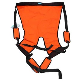 Unknown 성인용 포대기 업기 어르신 환자용 스트랩 노인 운반 [오렌지 S] Adult Carrying Sling Strap for Seniors and Patients [Orange S]