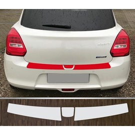 Paint Protection Film, Boot Sill Protection, Compatible with Suzuki Swift from 2020, Transparent