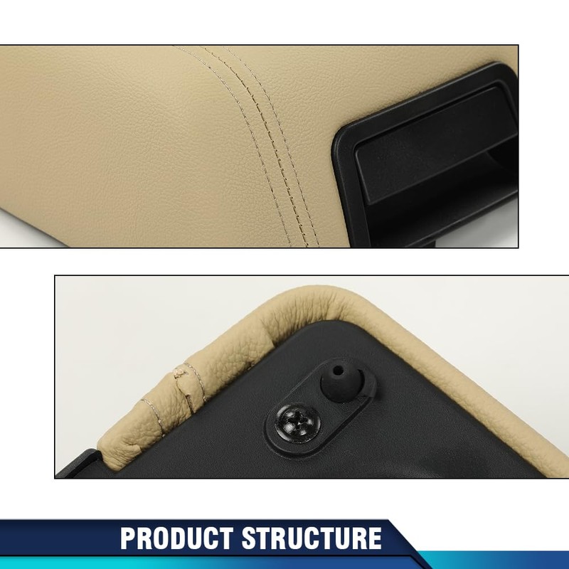 PIT66 Armrest Lid Cover Center Console Lid, Compatible with 2004-2008