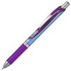 Pentel Energel BLN75 Retractable Gel Rollerball Pen 0.5mm Purple (Pack