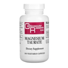 Cardiovascular Research, Magnesium Taurate, 180 Vegetarian Capsules