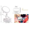 Lighted Makeup Mirror,Double Sided 10X Magnifying Mirror,Vanity Mirror with Lights,Smart
