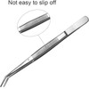 1 Pcs Long Tweezers,Tweezers for Crafting,Universal Bent Tip with Curved