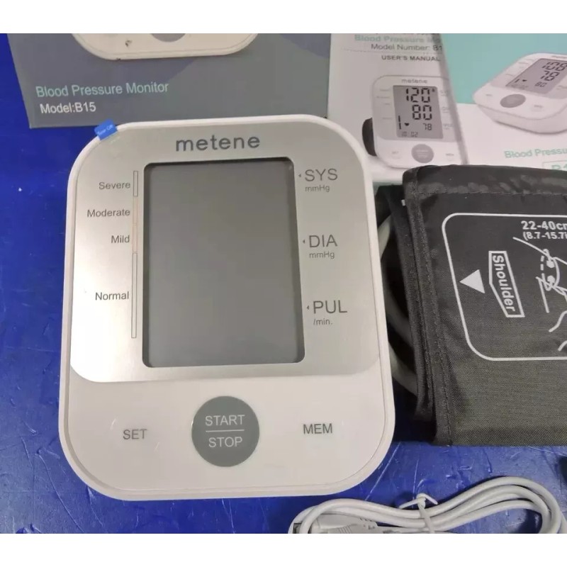 Metene NEW Metene B15 Blood Pressure Monitor / Upper Arm