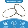 SATUY Microwave Turntable Ring, 7.5" Microwave Oven Glass Plate Tray
