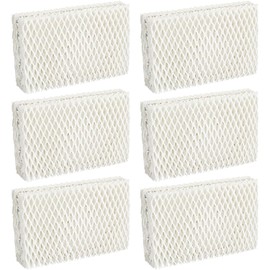Qloby 6 Pack WF813 Humidifier Filter Replacement, Upgraded Humidifier Wick Filter for ReliOn RCM-832 RCM-832N, for ProCare PCWF-813 PCCM-840, for Equate EQWF813 EQ 2119-UL Cool Mist Humidifier Filters