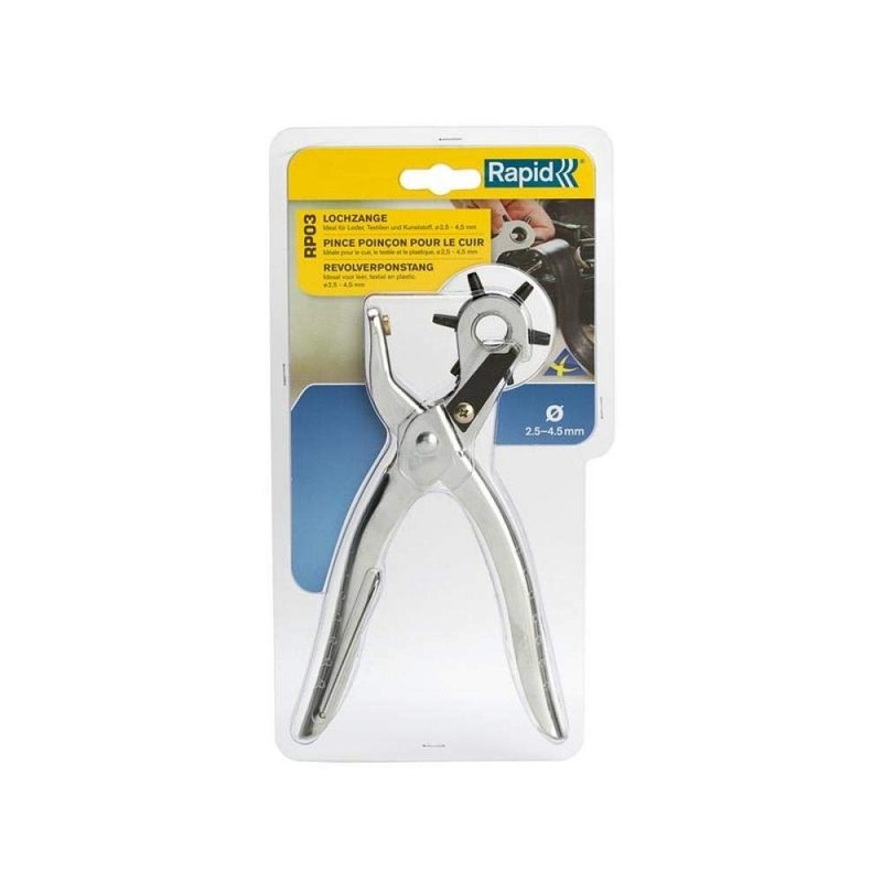Rapid Leather Punch, Variable Diameters for Professional and Diy Use,