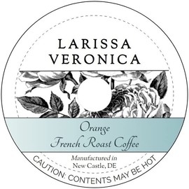 Orange French Roast Coffee (Single Serve K-Cup Pods) (Gourmet, Naturally Flavored, Whole Coffee Beans) (12 pods, ZIN: 573799) - 2 Pack