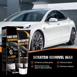 Scratch Remover for Vehicles,2025 Upgrade Car Scratch Remover for Deep Scratches,Car Polishing Wax Scratch Remover for Vehicles,Paint Scratch Repair Kit with Wipe and Sponge (1PCS)