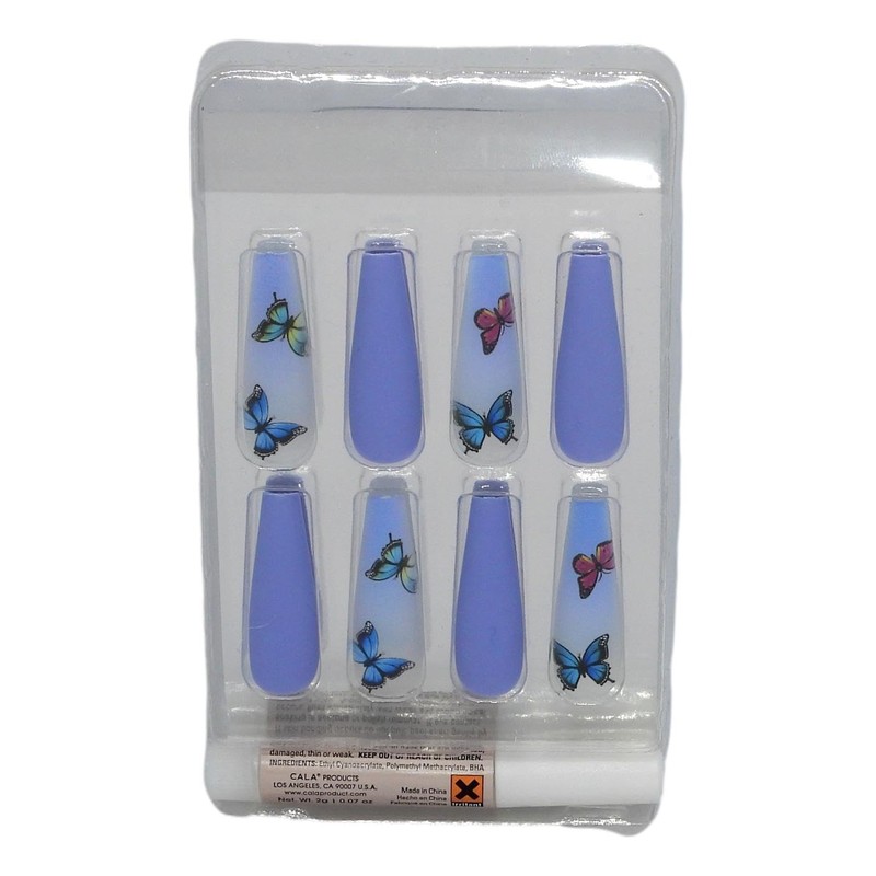 CALA - "Nail Creation Lux" uñas postizas largas (24 uñas