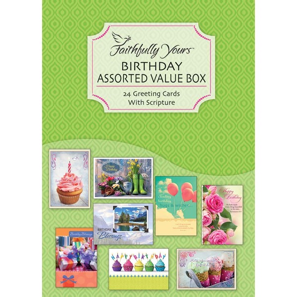 DGR Card-Boxed-Value-Birthday Assorted (Box of 24)