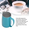 Milk Frother Cup Professional Stylish Exquisite Slanted Mouth Stainless Steel