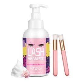 Lash Shampoo Refil 500ml Limpiador De Pestañas Kit