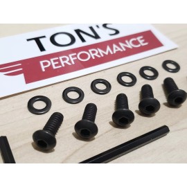 Ton's Performance Derby Cover Stainless Bolts or Screws - Harley 5 or 6 Hole Big Twin / Sportster