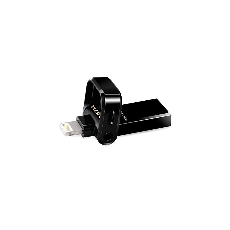 I-Memory OTG USB 3.0 -Lightning, 32gb ai920, Negro Adata