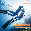 DRAGON RIOT Scuba Diving Knife with Leg Straps & Sheath