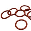 100pcs 10mm OD 8mm ID 1mm Dia Food Grade Silicone